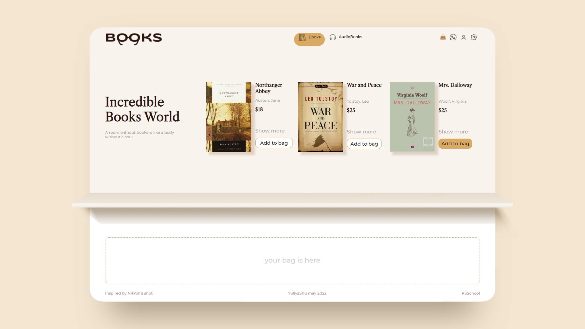 Books shop