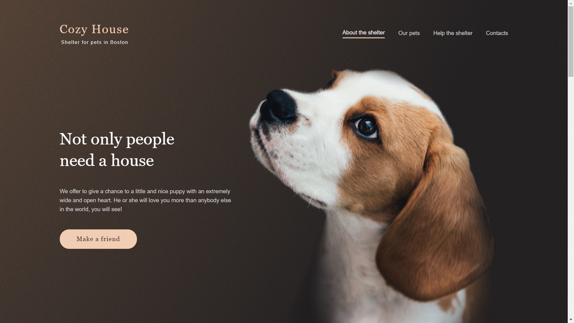 Site: shelter
